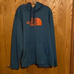 The North Face sweatshirt